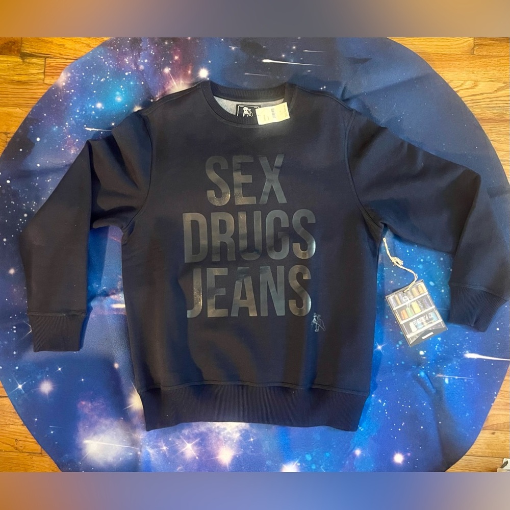 PRPS Goods x Clothings Navy Crewneck